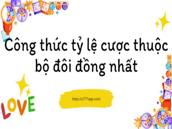 Công thức nhận định thuộc bộ đôi đồng nhất