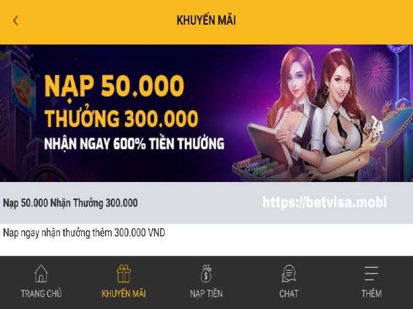 Thông tin cổng game Betvisa