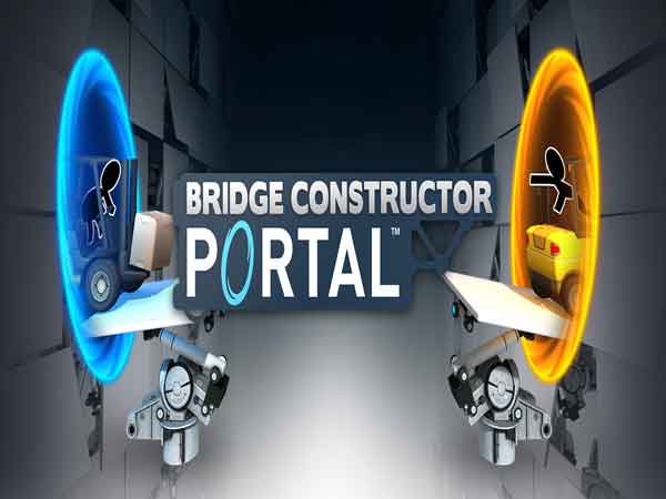 Game giải đố hack não Bridge Constructor Portal