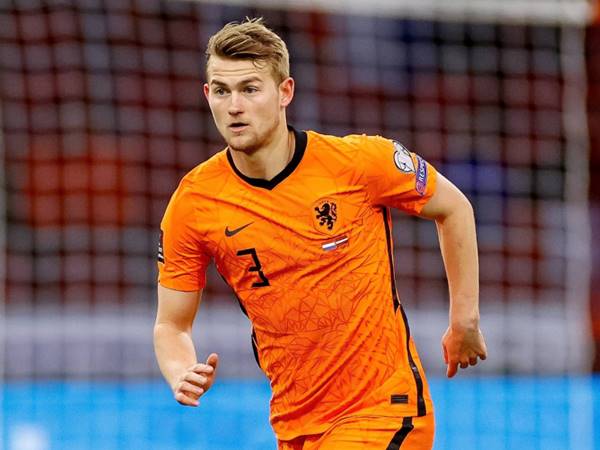 De Ligt trong màu áo tuyển Hà Lan