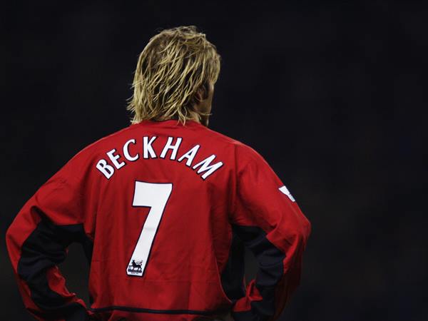 Số áo Beckham là số mấy?