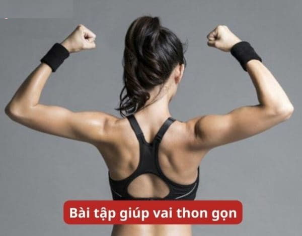 Tại sao vai lại bị to và chảy xệ?