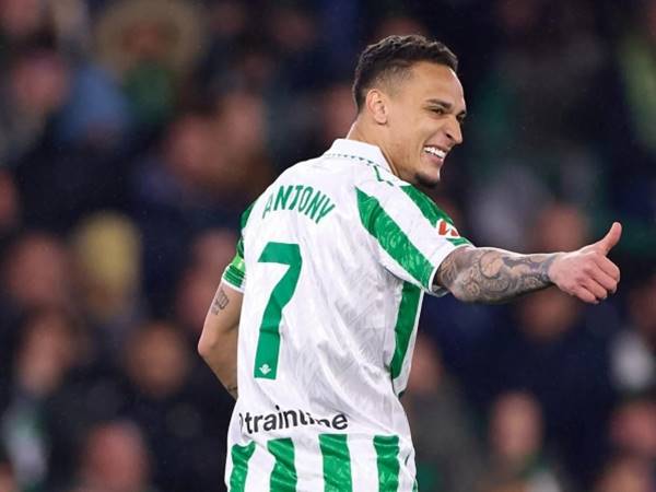 Tin bóng đá: Antony ngày càng tỏa sáng rực rỡ tại Real Betis