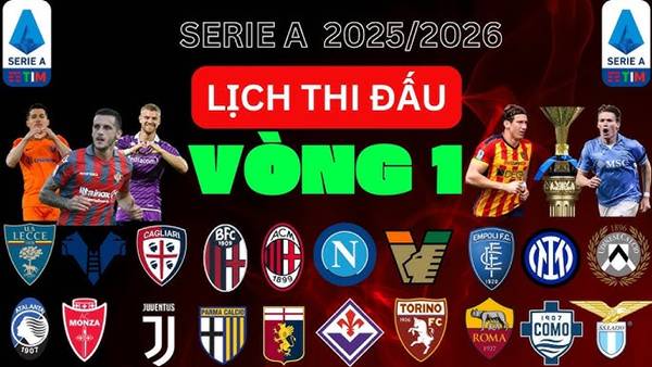 Kênh phát sóng Serie A
